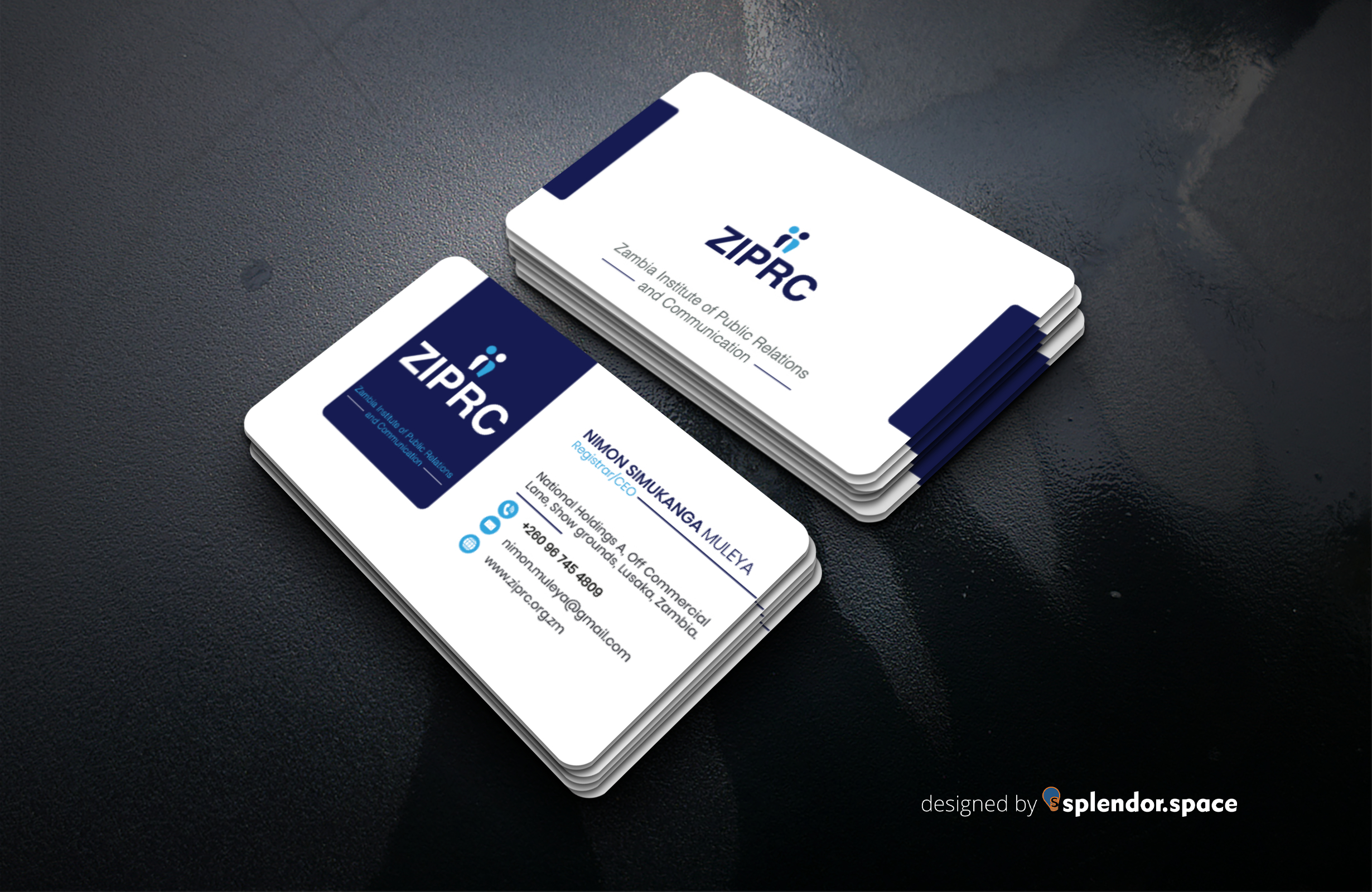 Nimon business card design